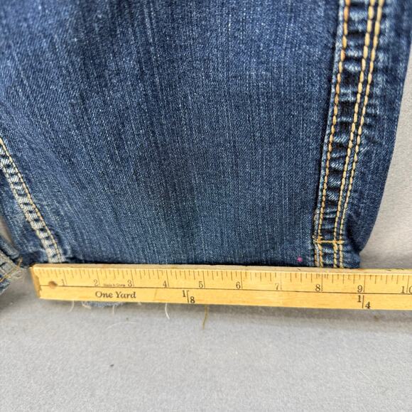 Silver Jeans Women's 18x33 Blue Frances 18" Bootcut Western Mid Rise Tall Jeans - Picture 15 of 15